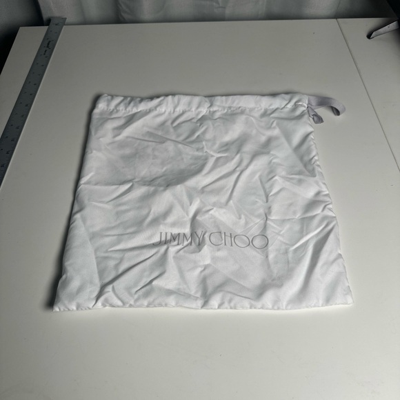 JIMMY CHOO White Dust Bag /Dust Cover EUC - Picture 1 of 4
